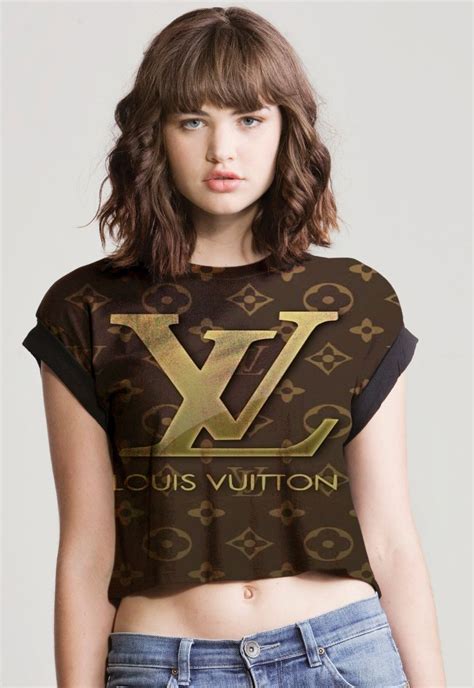 colorful Louis Vuitton women shirt